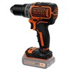Black &amp; Decker Juodas &amp; Decker Suktuvas-gręžtuvas Juodas &amp; Decker BL186N-XJ; 18 V (be akumuliatoriaus ir pakrovėjo)