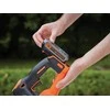 Black &amp; Decker Juodas &amp; Decker Akumuliatorinės gyvatvorių žirklės GTC18452PC 18V 2Ah 45 cm, Juodas &amp; Decker