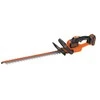 Black &amp; Decker Juodas &amp; Decker Akumuliatorinės gyvatvorių žirklės GTC18452PC 18V 2Ah 45 cm, Juodas &amp; Decker