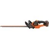Black &amp; Decker Juodas &amp; Decker Akumuliatorinės gyvatvorių žirklės GTC18504PC 18V 4Ah 50 cm, Juodas &amp; Decker