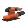 Black &amp; Decker Juodas &amp; Decker Plokštuminis šlifuoklis Juodas &amp; Decker BEW220-QS; 150 W
