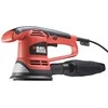 Black &amp; Decker Juodas + DECKER ekscentrinis šlifuoklis 125mm 480W KA191EK