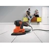 Black &amp; Decker Juodas &amp; Decker Ekscentrinis šlifuoklis su 125 FI 340W AC Bosch GEX 125