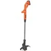 Black &amp; Decker Juodas &amp; Decker Akumuliatorinė žoliapjovė ST1823 18 V 1,5 Ah 25 cm, Juodas &amp; Decker