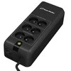POWERWALK VFD 600 APFC FR Power Walker UPS budėjimo / neprisijungus 600VA 4x FR C10 (10A) + 2x FR C10 OUT (Listwa)