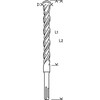 Bosch SDS-plus-5 grąžtas (S4L) 14 x 400 x 465 mm,1 vnt.