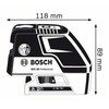 Lazerinis nivelyras Bosch GCL 25