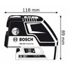 Lazerinis nivelyras Bosch GCL 25