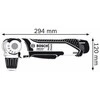 Bosch Akumuliatorinis kampinis gręžtuvas GWB 12V-10, 2x2.0Ah