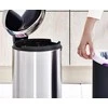 Šiukšliadėžė Brabantia 12 L, 11 20 41 satino