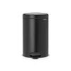 Šiukšliadėžė Brabantia 12 L, 11 37 41 juoda matinė