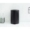 Brabantia Šiukšlių dėžė, NewIcon, 20L - Matt Juodas