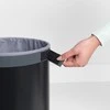 Brabantia Skalbinių dėžė 35l. juoda matinė/ kamštinis dangtis