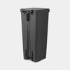 Brabantia 800023, 40 L, Kampinis, Pilkas, Pedalinis, 280 mm, 352 mm
