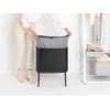 Brabantia Skalbinių dėžė Bo 60L - Matt Juodas