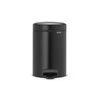 Šiukšliadėžė Brabantia 3 L, 11 33 21 juoda matinė