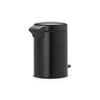 Šiukšliadėžė Brabantia 3 L, 11 33 21 juoda matinė