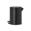 Šiukšliadėžė Brabantia 5 L, 11 29 28 juoda matinė