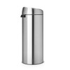 Brabantia Touch Bin Nauja, plieno matinė, 30 L