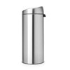 Brabantia Touch Bin Nauja, plieno matinė, 30 L
