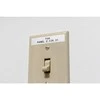 Brady Juoda baltame 6,4 m x 9,53mm