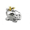 Zilverstad Savings Box Frog King sidabrinė, atspari nešvarumui 6144261
