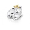 Zilverstad Savings Box Frog King sidabrinė, atspari nešvarumui 6144261
