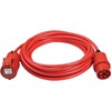Brennenstuhl Ypač kietas IP44 pratęsimo kabelis 10m CEE 400V / 16A raudona - 1168580