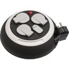 Ilgintuvas su rite BRENNENSTUHL COMFORT, 3 vietų, 2 USB, 3 m