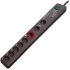 Brennenstuhl Secure-Tec 19.500A, 8xCEE 7/4, 1xCEE 7/7, 3m, juodas 1159490936 / GT-636