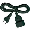 BrennenstuhlI jungtis CEE 7/16, IEC 60906-1, maks. 250 V / 2,5 A, 3 m, Juodas 1161790 / DEL-118B