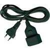 Brennenstuhl Ilgiklis, CEE 7/16 , IEC 60906-1, max 250V / 2.5A, 5m , Juodas 1161800 / DEL-118D