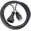 Brennenstuhl Ilgintuvas CEE 7/7, CEE 7/4 (Schuko), 3m , Juodas 1165430 / DEL-118H