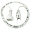 Brennenstuhl Ilgiklis, CEE 7/7, CEE 7/4 (Schuko), 2m Baltas 1168120015 / DEL-118E