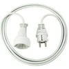 Brennenstuhl Ilgiklis CEE 7/7 , CEE 7/4 (Schuko), 3m Baltas1168430 / DEL-118G