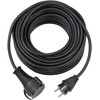 Brennenstuhl 1169900 - 25 m - 1 AC outlet(s) - IP44 - Juodas - Juodas