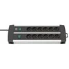 Carruzzo Brennenstuhl 1391000912 elektros tinklo ilgintuvas 3 m 12 AC išvestis(ys / čių) Vidaus Juoda, Balta