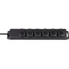 Brennenstuhl prailgintuvas 6 xCEE 7/4, 1xCEE 7/7, IP 44 , 2m , juodas 1159970 / GT-490