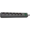 Brennenstuhl Eco-Line, 6xCEE 7/4, 1xCEE 7/7, 1,5m, 1159710 / GT-648