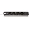 Buitinis ilgintuvas BRENNENSTUHL ECOLOR, 4 vt., 2USB, 1,4 m