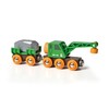 Ravensburger BRIO RAILWAY Kranas su vagonu 33698