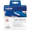Brother Brolis | DK-22214 Nepertraukiamo ilgio popierinė etiketė | Juodas, Baltas | DK | 12 mm | 30,5 m