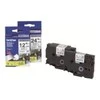 Brother | TZ-S231 Strong Adhesive Laminated Tape | Juodas on Baltas | TZe | 8 m | 1.2 cm