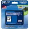 Brother Brolis | TZe-131 laminuota juosta | Juodas ant Clear | TZe | 8 m | 1,2 cm