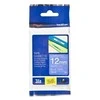 Brother | TZe-535 Laminated tape | Baltas on Mėlyna | TZe | 8 m | 1.2 cm