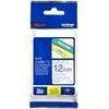 Brother Brolis | TZe-133 laminuota juosta | Mėlyna ant Clear | TZe | 8 m | 1,2 cm
