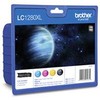 Brother LC1280XL Multipack | Ink Cartridge | Juodas, Cyan, Magenta, Geltona