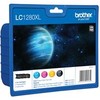 Brother LC1280XL Multipack | Ink Cartridge | Juodas, Cyan, Magenta, Geltona