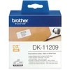 Brother Brolis | DK-11209 Mažos adresų etiketės | Baltas | DK | 29 mm x 62 mm