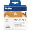 Brother Brolis | DK-11221 kvadratinė popierinė etiketė | Baltas | DK | 23 mm